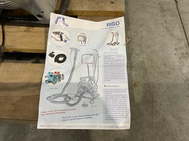 Rigo tmr140 mobiele verfspuit - afbeelding 6 van  6