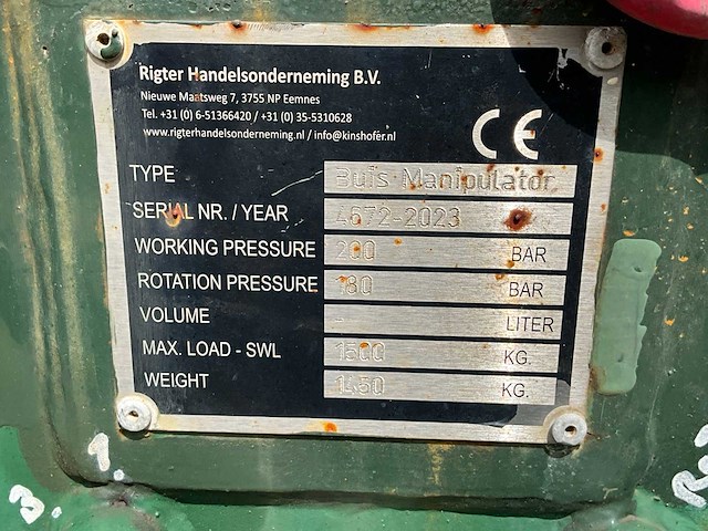 Rigter - various contractor materials - 2023 - afbeelding 8 van  8