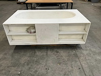 Riho bs 42 burgos solid surface vrijstaande bad - afbeelding 4 van  9