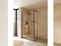 Riho define gun metal inloopdouche 120x40x200cm - afbeelding 1 van  2