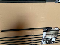 Riho define gun metal inloopdouche 120x40x200cm - afbeelding 2 van  2