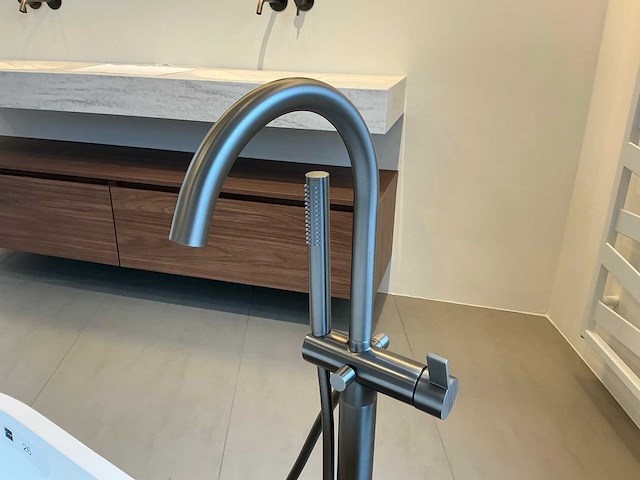 Riho goud/mat wit douchebad - afbeelding 7 van  7