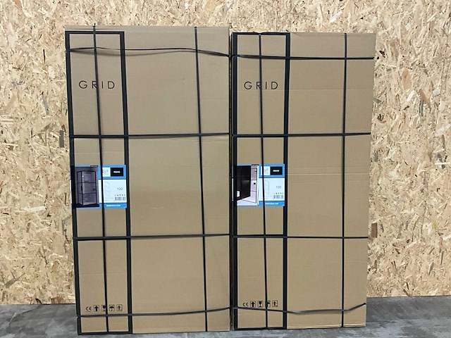 Riho grid g004015121 douchedeur+zijwand 1000x1000x2000mm - afbeelding 3 van  5