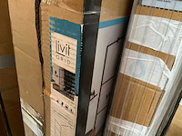 Riho grid inloopdouche 90x200 mat zwart g004025121 - afbeelding 4 van  5