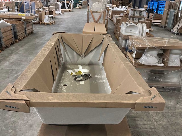 Riho lusso 190x90cm douchebad - afbeelding 3 van  4