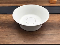 Riho round waskom mat wit 40x15 cm - afbeelding 1 van  4