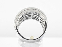 Rijring met briljant diamanten hoge kwaliteit - afbeelding 6 van  10