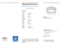 Rijring met prinses en briljant geslepen diamanten hoge kwaliteit - afbeelding 2 van  9