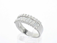 Rijring met prinses en briljant geslepen diamanten hoge kwaliteit - afbeelding 3 van  9