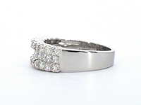 Rijring met prinses en briljant geslepen diamanten hoge kwaliteit - afbeelding 4 van  9