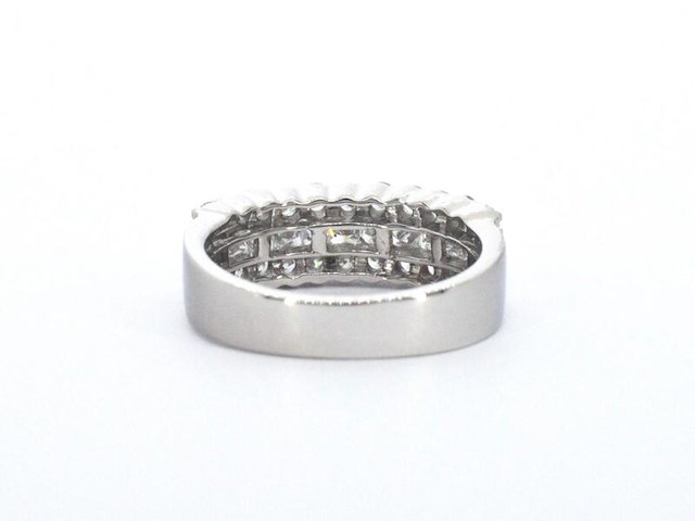 Rijring met prinses en briljant geslepen diamanten - afbeelding 8 van  10