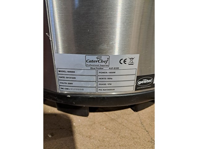 Rijst-koker caterchef, 688085 - afbeelding 4 van  9