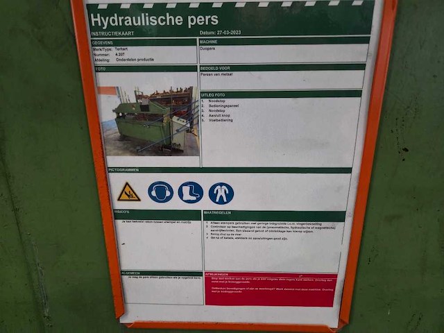 Rijva ter hart - portal - excenterpers - afbeelding 6 van  13