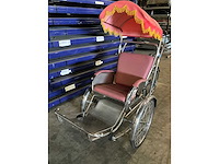 Riksja bakfiets rvs - afbeelding 1 van  3