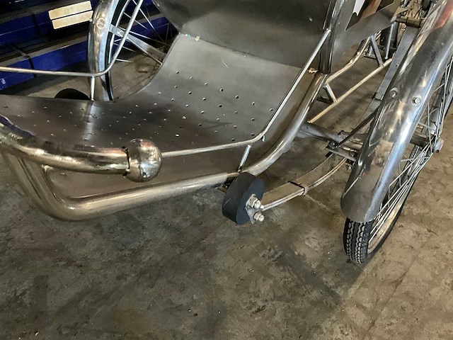 Riksja bakfiets rvs - afbeelding 2 van  3