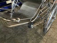 Riksja bakfiets rvs - afbeelding 2 van  3