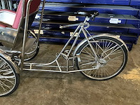 Riksja bakfiets rvs - afbeelding 3 van  3