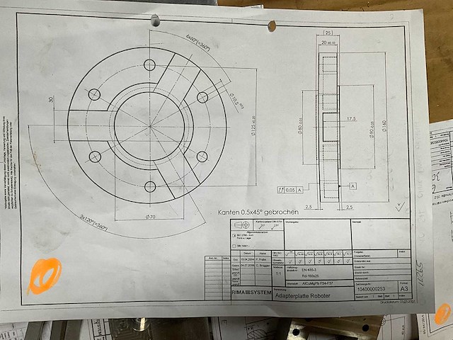 Rima system - machineonderdelen - afbeelding 19 van  22