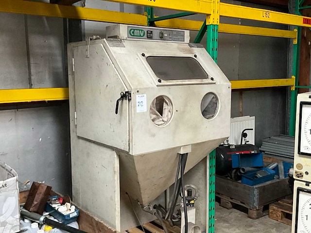 Rimex gs 907 sx straalcabine - afbeelding 1 van  7