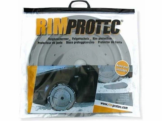 Rimprotec - velgbeschermer - sneeuwkettingen velgen beschermen - inclusief kniematje - afbeelding 1 van  17