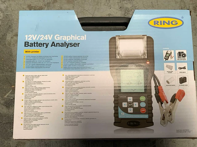 Ring - 12v/24 - graphical battery analyser (4x) - afbeelding 2 van  8