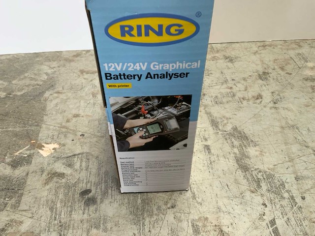 Ring - 12v/24 - graphical battery analyser - afbeelding 2 van  3