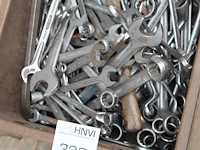Ring- en steeksleutels in kunststof krat. - afbeelding 3 van  3