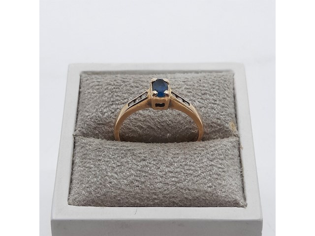 Ring, 14 karaats - afbeelding 1 van  11