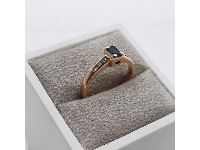 Ring, 14 karaats - afbeelding 4 van  11