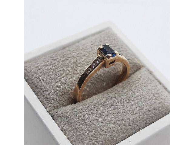 Ring, 14 karaats - afbeelding 9 van  11