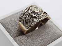 Ring, 14 karaats - afbeelding 2 van  7