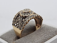 Ring, 14 karaats - afbeelding 4 van  7