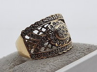Ring, 14 karaats - afbeelding 6 van  7
