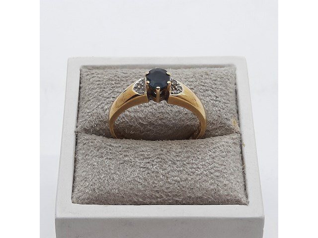 Ring, 14 karaats - afbeelding 1 van  8