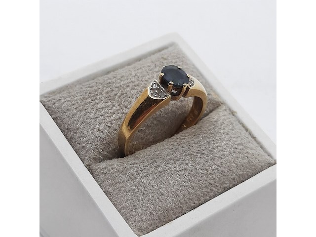 Ring, 14 karaats - afbeelding 2 van  8