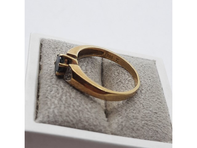 Ring, 14 karaats - afbeelding 7 van  8