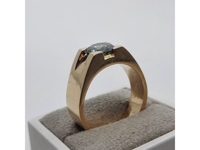 Ring, 14 karaats - afbeelding 6 van  9