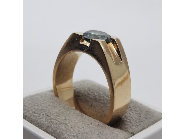 Ring, 14 karaats - afbeelding 7 van  9