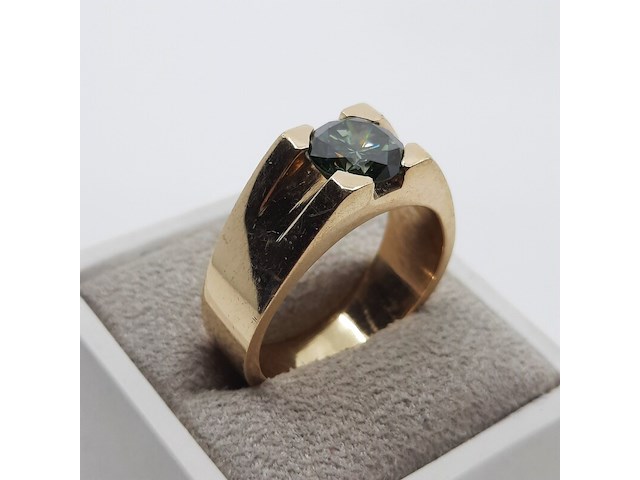 Ring, 14 karaats - afbeelding 9 van  9