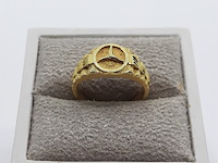 Ring, 14 karaats - afbeelding 1 van  8