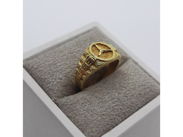 Ring, 14 karaats - afbeelding 2 van  8