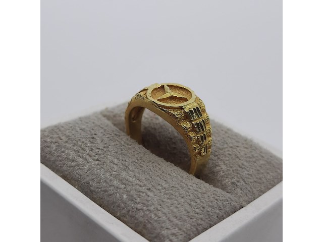 Ring, 14 karaats - afbeelding 3 van  8