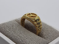 Ring, 14 karaats - afbeelding 3 van  8