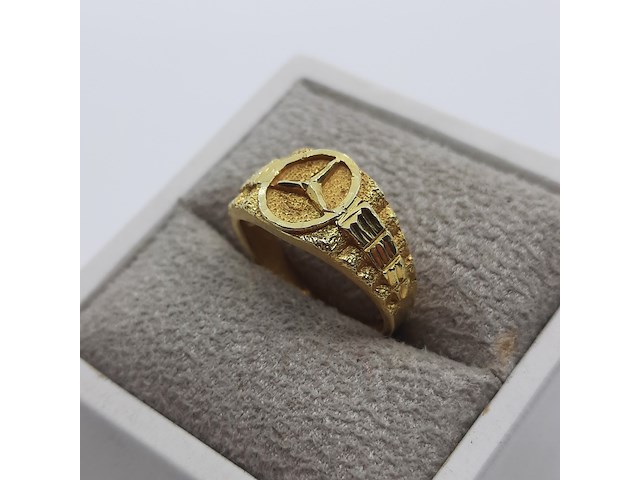 Ring, 14 karaats - afbeelding 5 van  8