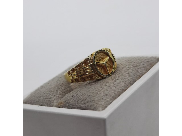 Ring, 14 karaats - afbeelding 6 van  8