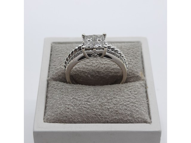 Ring, 14 karaats - afbeelding 1 van  8