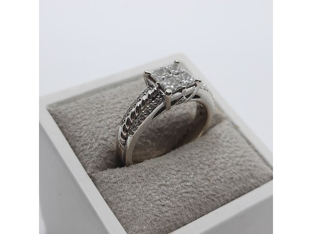 Ring, 14 karaats - afbeelding 2 van  8