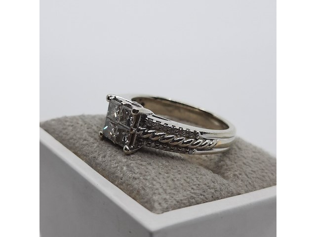 Ring, 14 karaats - afbeelding 5 van  8