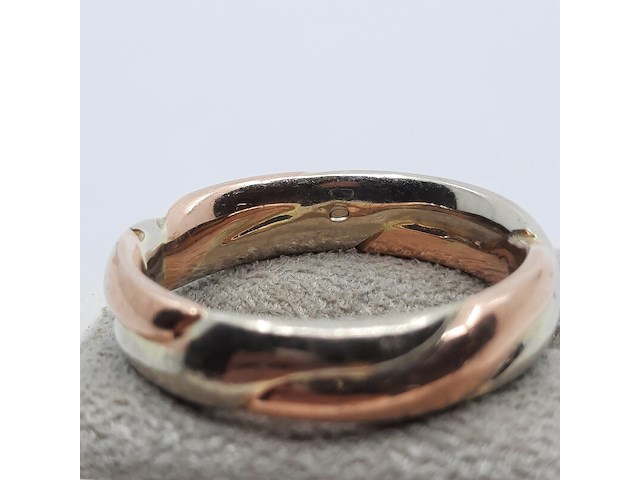 Ring, 14 karaats - afbeelding 8 van  9