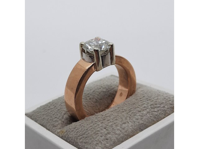 Ring, 14 karaats - afbeelding 4 van  8